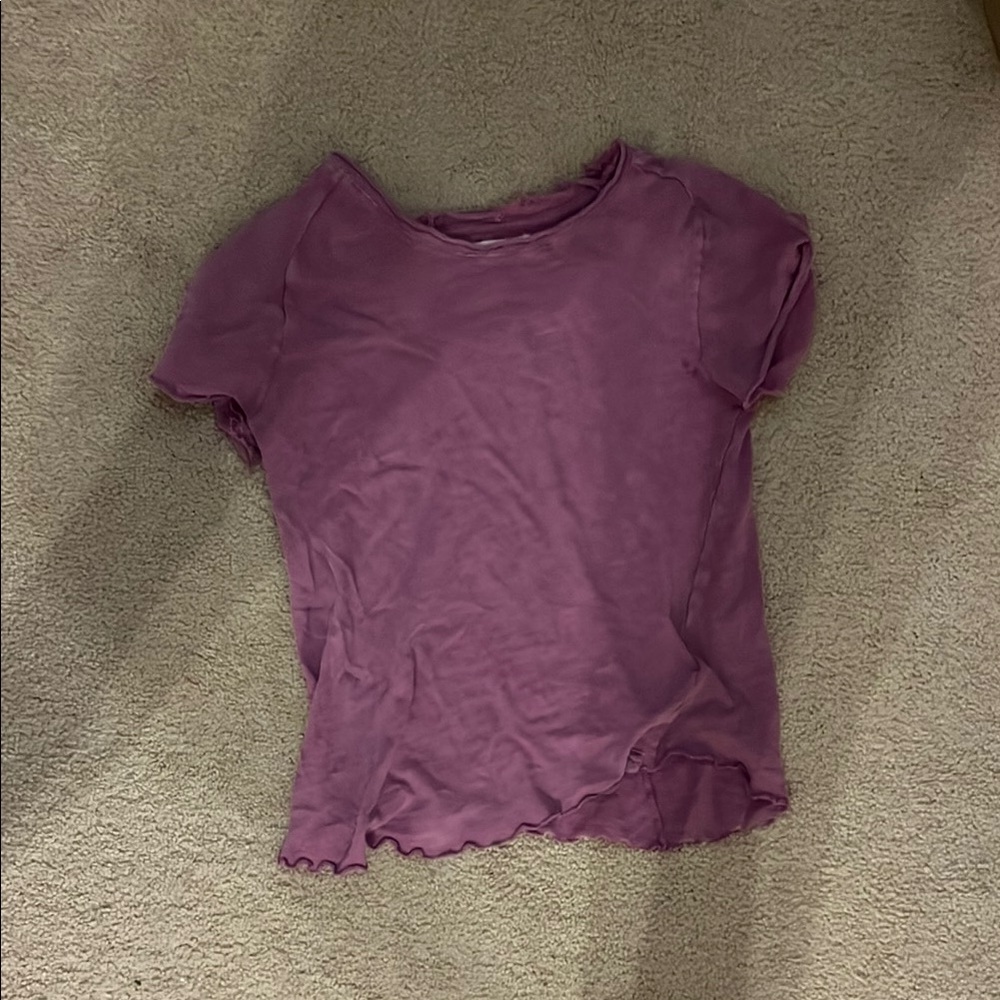 Free People Purple Top